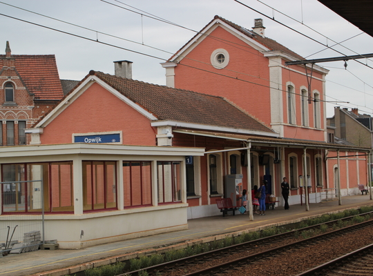 Station van Opwijk op lijn 60